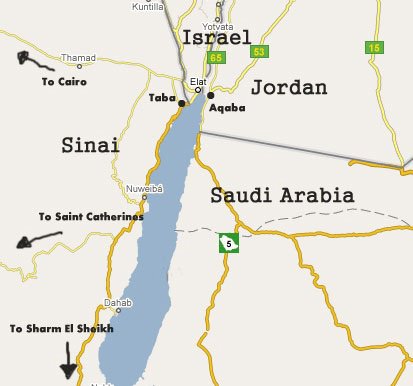 Porto de Aqaba - Como chegar do Egito à Jordânia