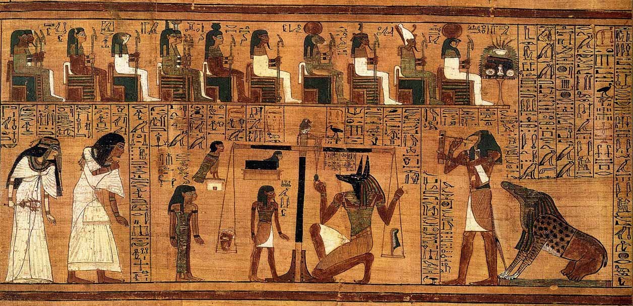 El alma en el antiguo egipto - Componentes del ser humano - El libro de los muertos