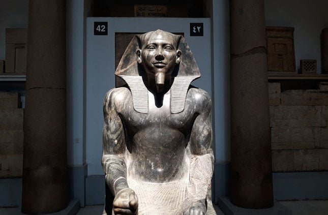 El museo egipcio de EL Cairo
