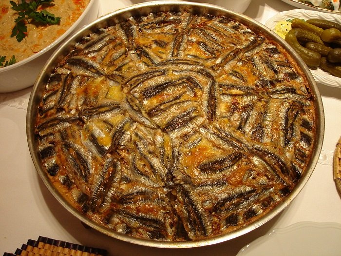 Que comen en Turquia - Hamsili pilav