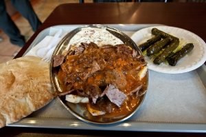 Que comen en Turquia - Iskender kebab