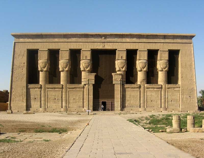 El templo de Dendera | Templo de Hathor, señora del cielo