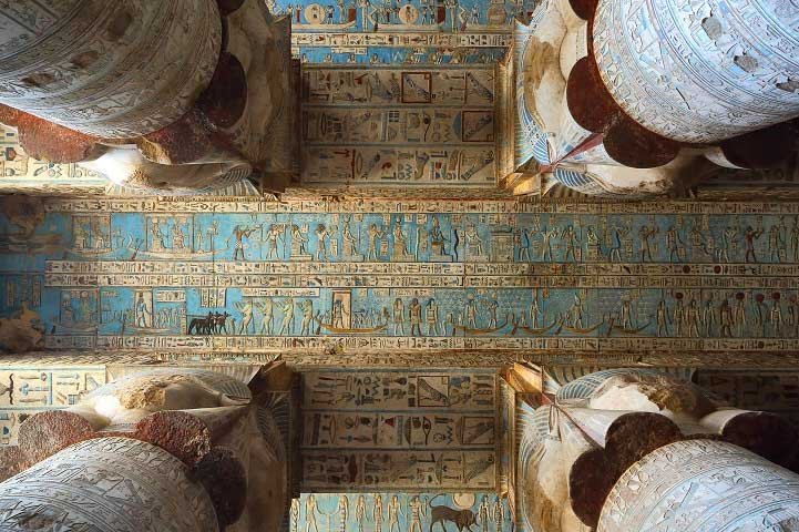 El templo de Dendera | Templo de Hathor, señora del cielo